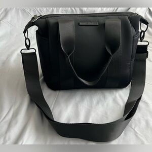 mytagalongs black everleigh mini commuter bag
